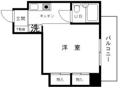 スズキパレスの間取り|間取りです。