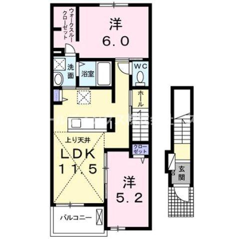 ツバメの間取り