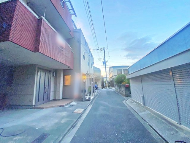 戸建 大阪市旭区清水３丁目の前面道路含む現地写真