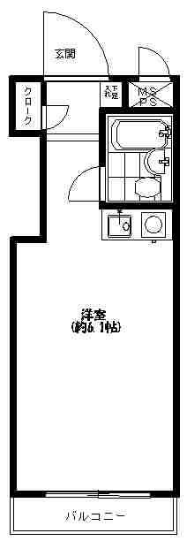 ダイアパレス上野の間取り|間取りです。