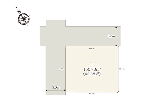 【区画図】 | 深谷市上野台第62期　クライン　新築戸建　全1棟　1号棟 | 1号棟