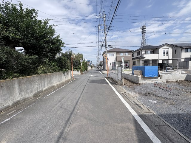 【前面道路含む現地写真】 | 深谷市上野台第62期　クライン　新築戸建　全1棟　1号棟