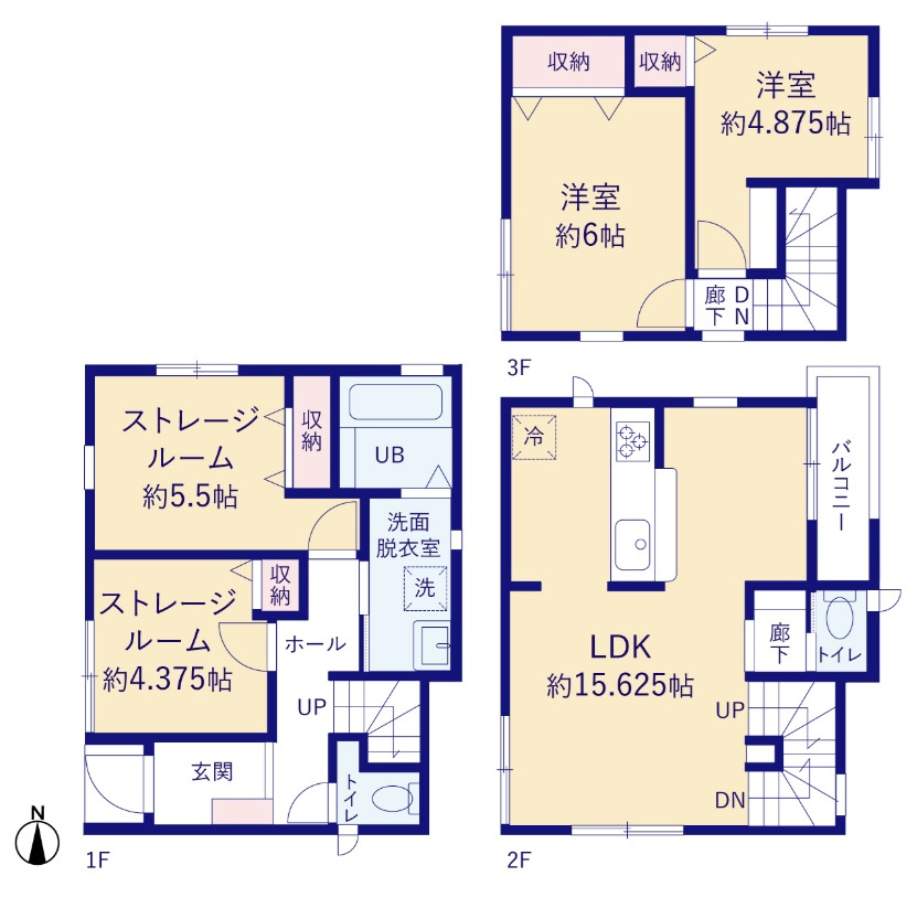 市川市高谷２丁目の間取り