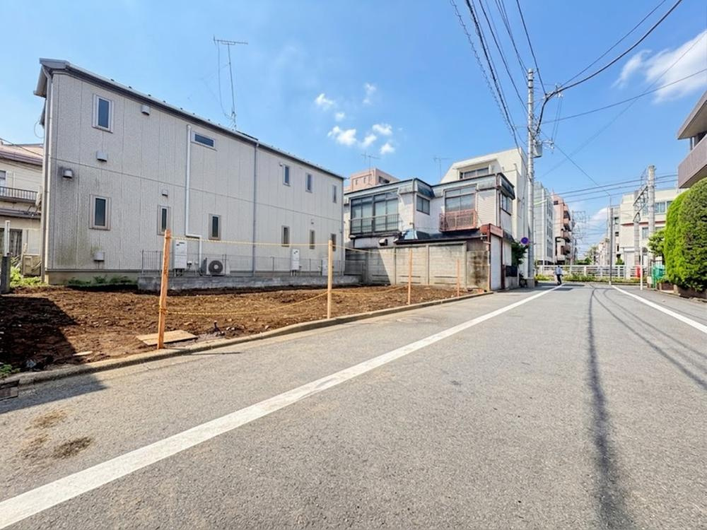 世田谷区等々力　建築条件なし売地の外観