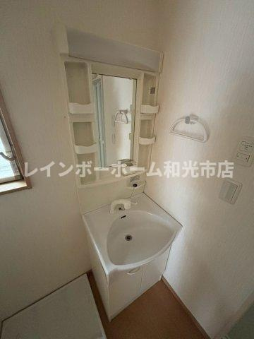 コーポ斉藤Ⅲの独立洗面台