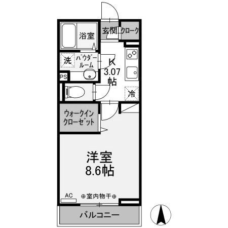 【間取り】 | カーサココルンA棟