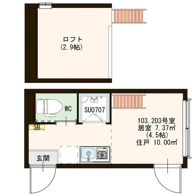 ブリリアント新大塚 の間取り