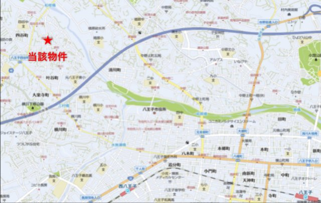 『八王子市土地』八王子市泉町1915【仲介手数料無料】の地図|～仲介手数料無料☆八王子ひなた不動産～八王子市泉町　売地