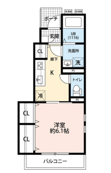 Amour　Soraの間取り