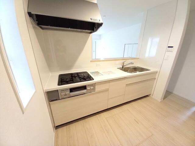 新築戸建て・仲介手数料無料）一宮市篭屋　第４・1号棟のキッチン