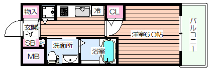 【間取り】 | エスリード新大阪NORTH