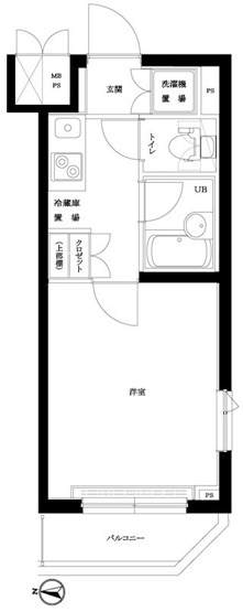 【間取り】 | ルーブル小竹向原弐番館