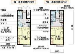 レオパレスカーサTの間取り|画像2