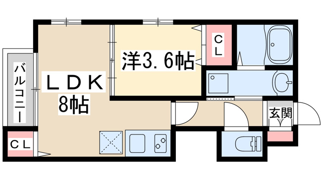 【間取り】 | ミレナシスティア壱番館