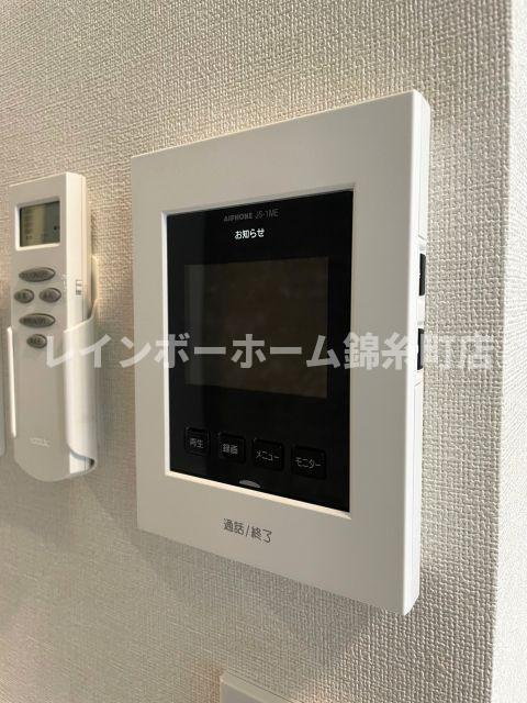 足立区千住関屋町のアパートのセキュリティ