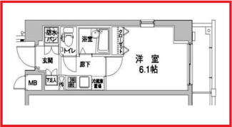【間取り】 | ドルチェ東京深川・壱番館