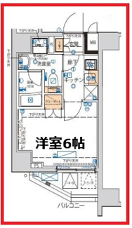 【間取り】 | ライジングプレイス綾瀬二番館