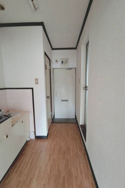 ルミエール友丘の玄関