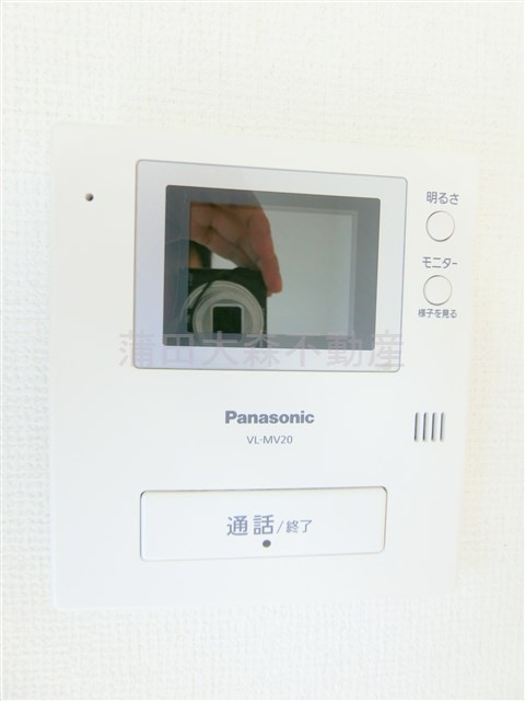 Pace大森のセキュリティ|TVモニター付インターホン