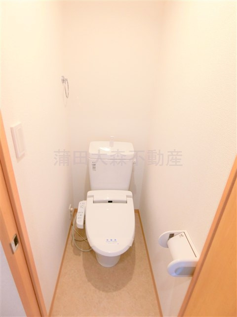 Pace大森のトイレ|温水洗浄便座付きのトイレ