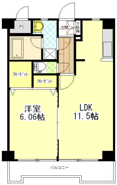 リベラいわきの間取り