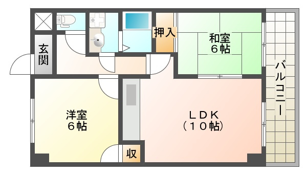 ジョイフル明和の間取り