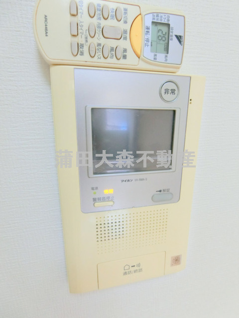 Amavel(アマヴェル大森の設備|TVモニター付オートロック　インターホン