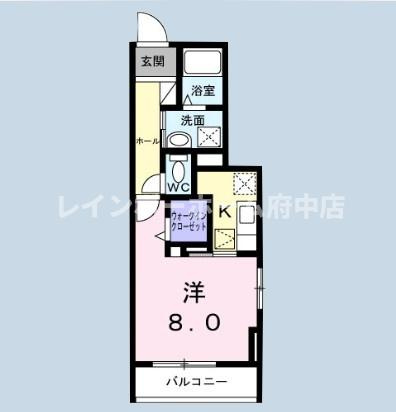 フレーズ　ブランシェの間取り