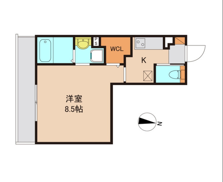 エスポワールの間取り