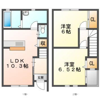 グランヒルズ２の間取り