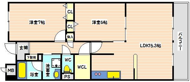 パレスマイセンの間取り