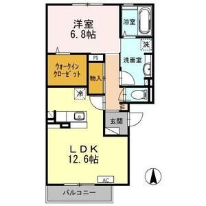 エスポワール西脇の間取り