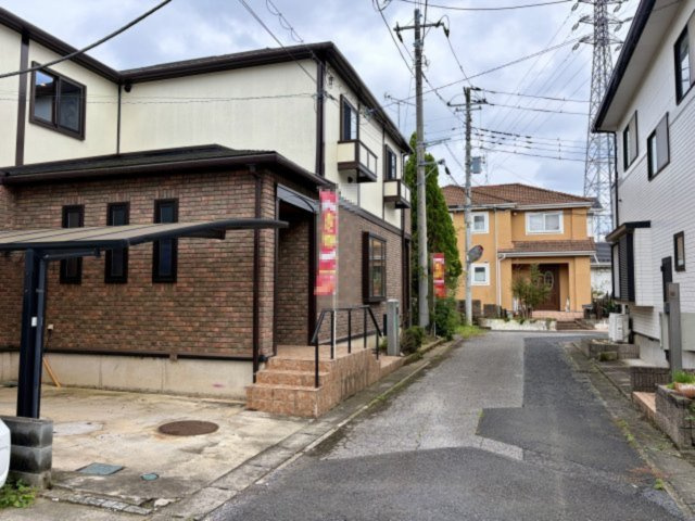 【前面道路含む現地写真】 | 久喜市西大輪　中古戸建