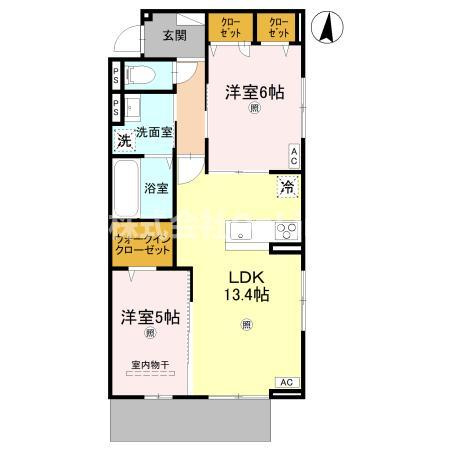 【間取り】 | トリシアサウステラス