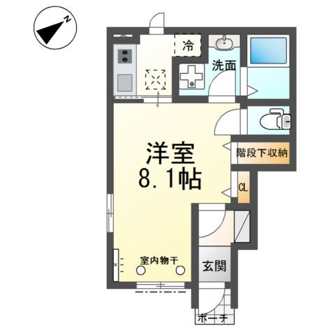 メゾンかのんの間取り