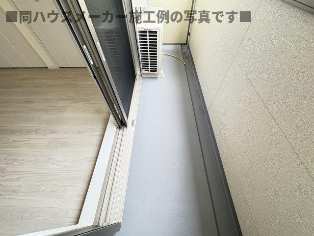 （仮称）ジーメゾン昭島中神のバルコニー