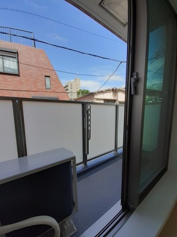 リビエール浜川のバルコニー