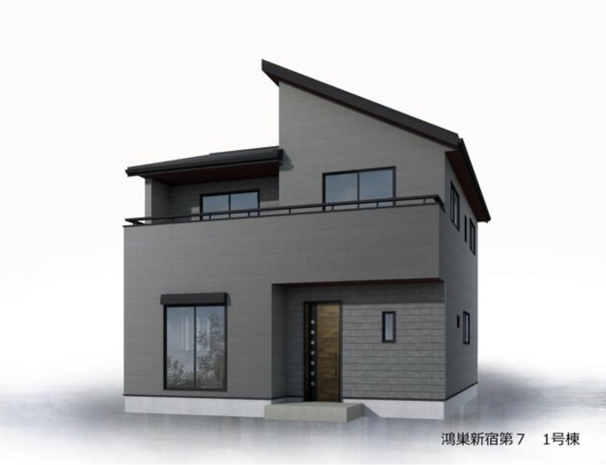 [新築住宅] 鴻巣市新宿 第7 全2棟の完成予想図