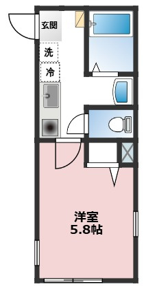 横須賀市安浦町2丁目のアパートの画像