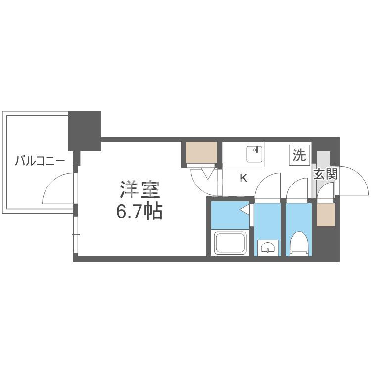 セレニテ日本橋ミラクの間取り