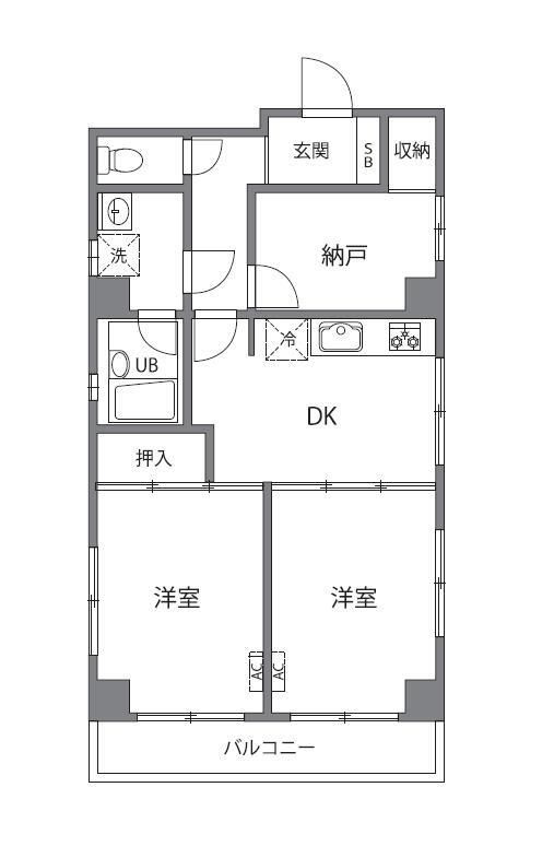 サン田端の間取り