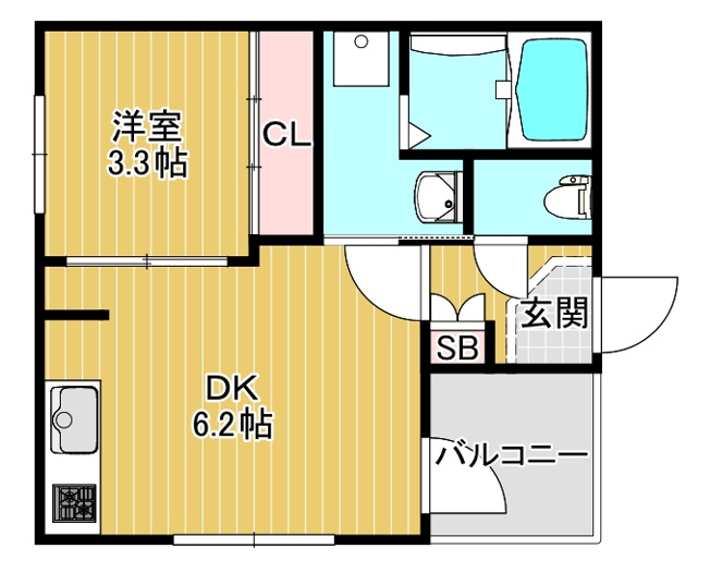 【間取り】 | ハーモニーテラス千林大宮