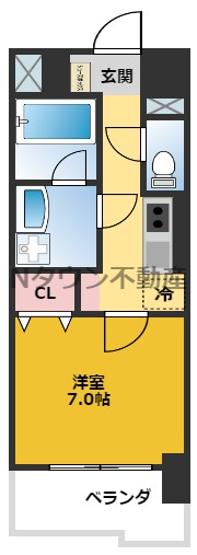 【間取り】 | アクアコート大曽根 | 間取りです。