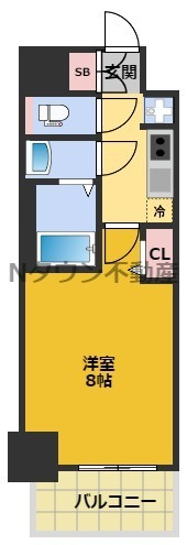 【間取り】 | メイクス高岳 | 間取りです。