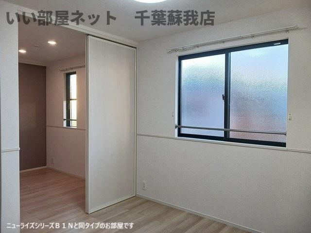 平山町アパート（０２８８５２９０１）の洋室|明るい洋室です