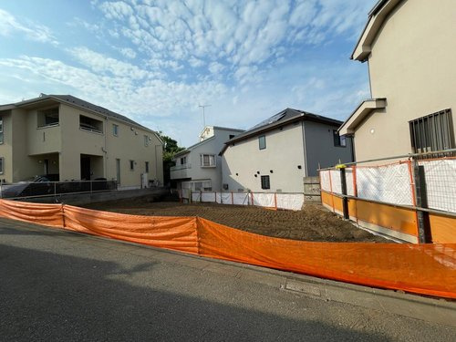 世田谷区松原　建築条件なし売地の外観