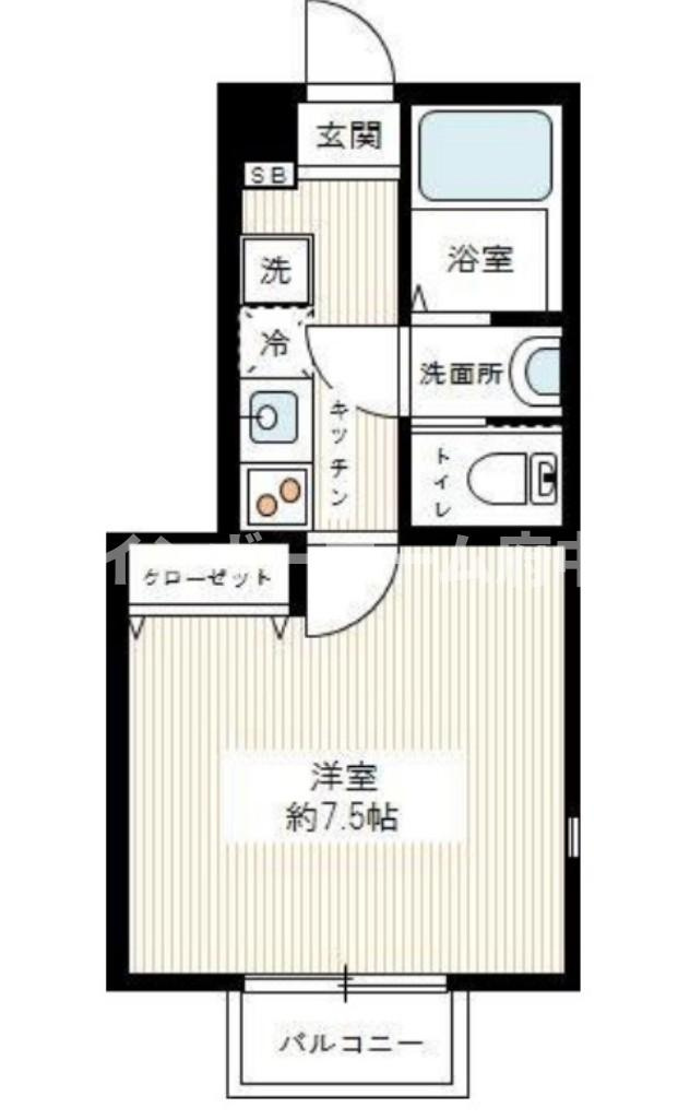 コンフォールMザ・ファーストの間取り