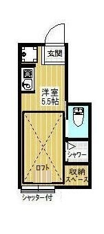 サークルハウス四つ木弐番館の間取り|間取りです。