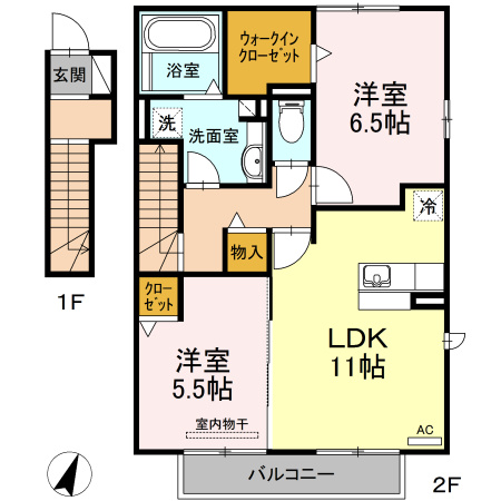 Dーroom Ricoの間取り