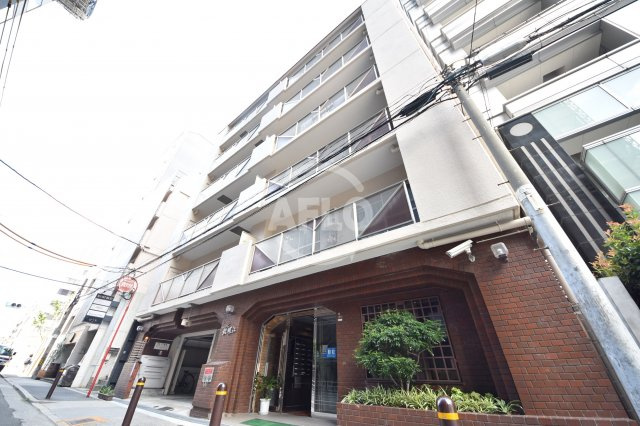 マンション北堀江　堀江小学校の外観|マンション北堀江　外観